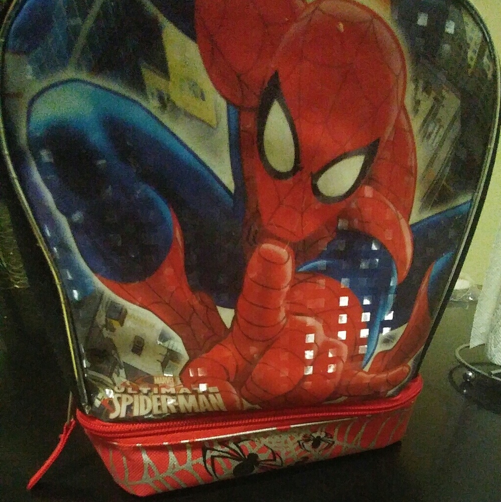Spiderman lunch bag